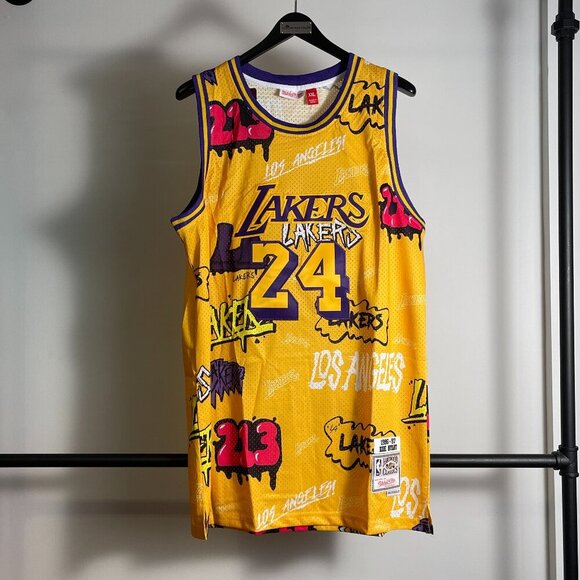 Men's Mitchell & Ness Los Angeles Lakers Kobe Bryant Jersey size XL or XXL - Picture 1 of 2